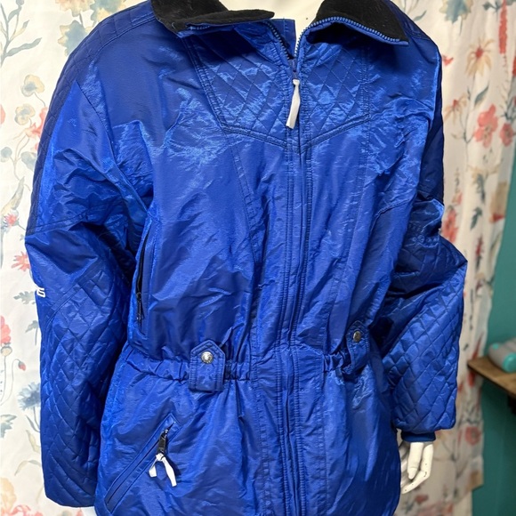 Vintage Polaris Women's Blue Ski & Snow Jacket - Picture 3 of 12